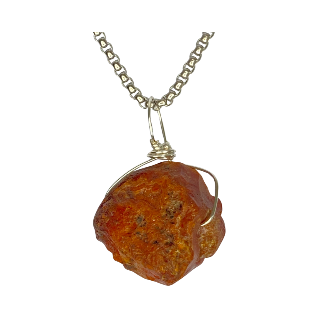 Carnelian 16” Choker Necklace