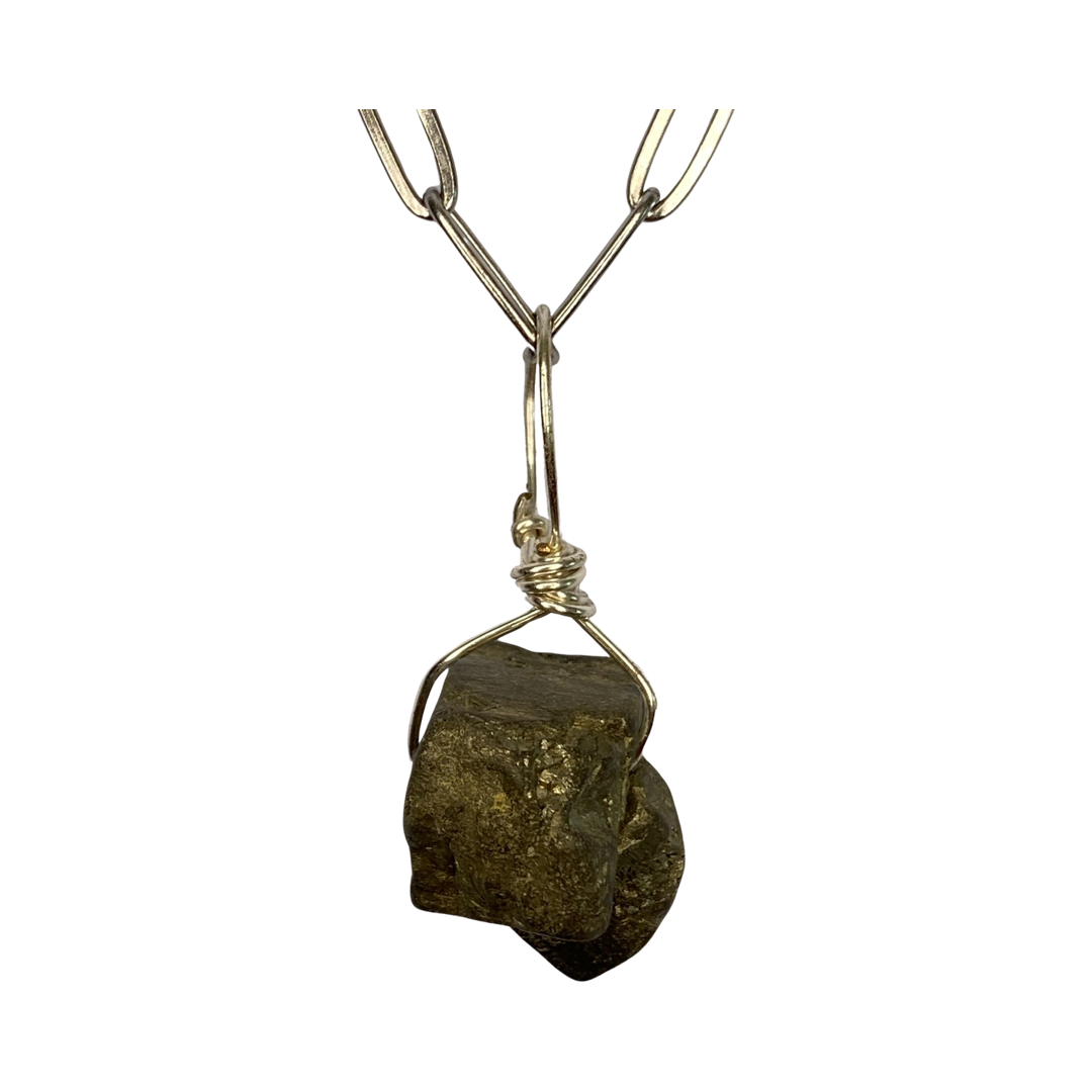 Pyrite 18” Princess Necklace