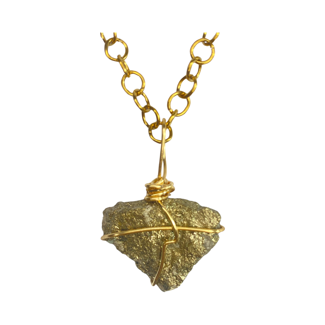 Pyrite 18“ Princess Necklace