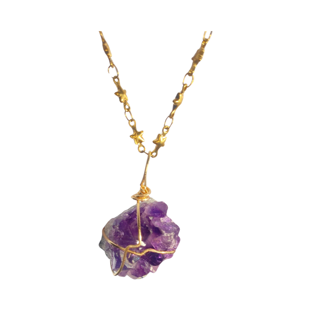 Amethyst 20” Matinee Necklace