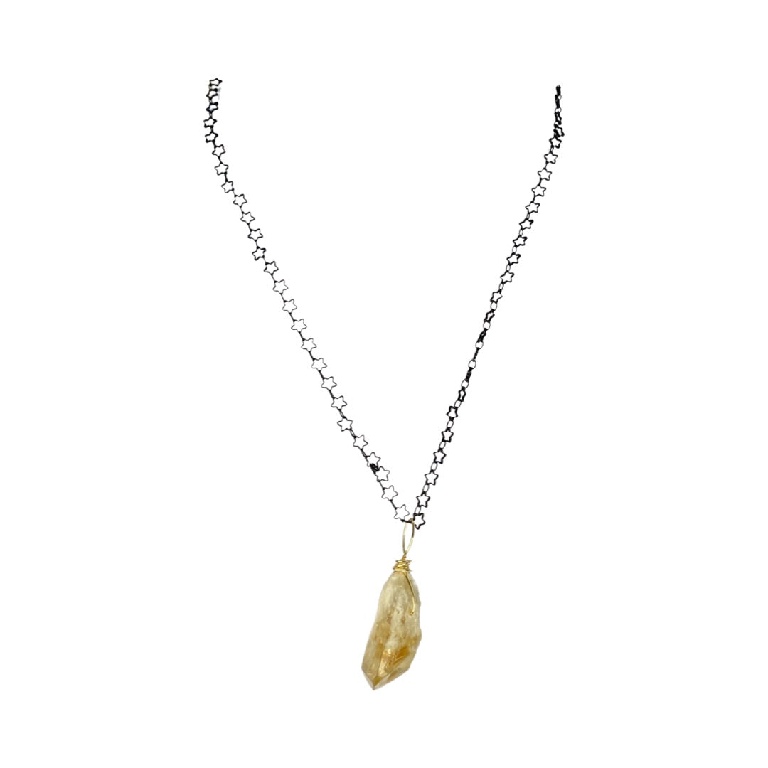 Citrine 20” Matinee Necklace