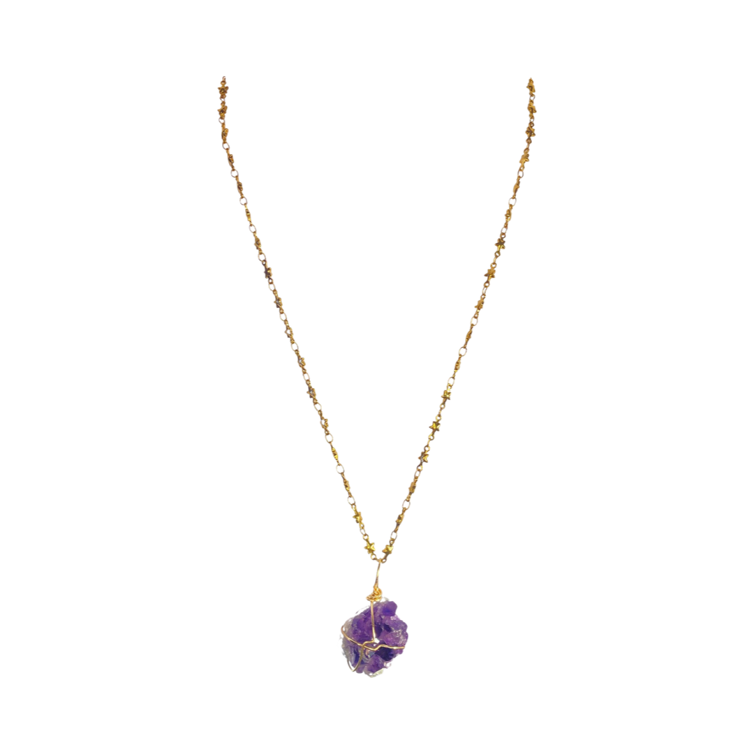 Amethyst 20” Matinee Necklace