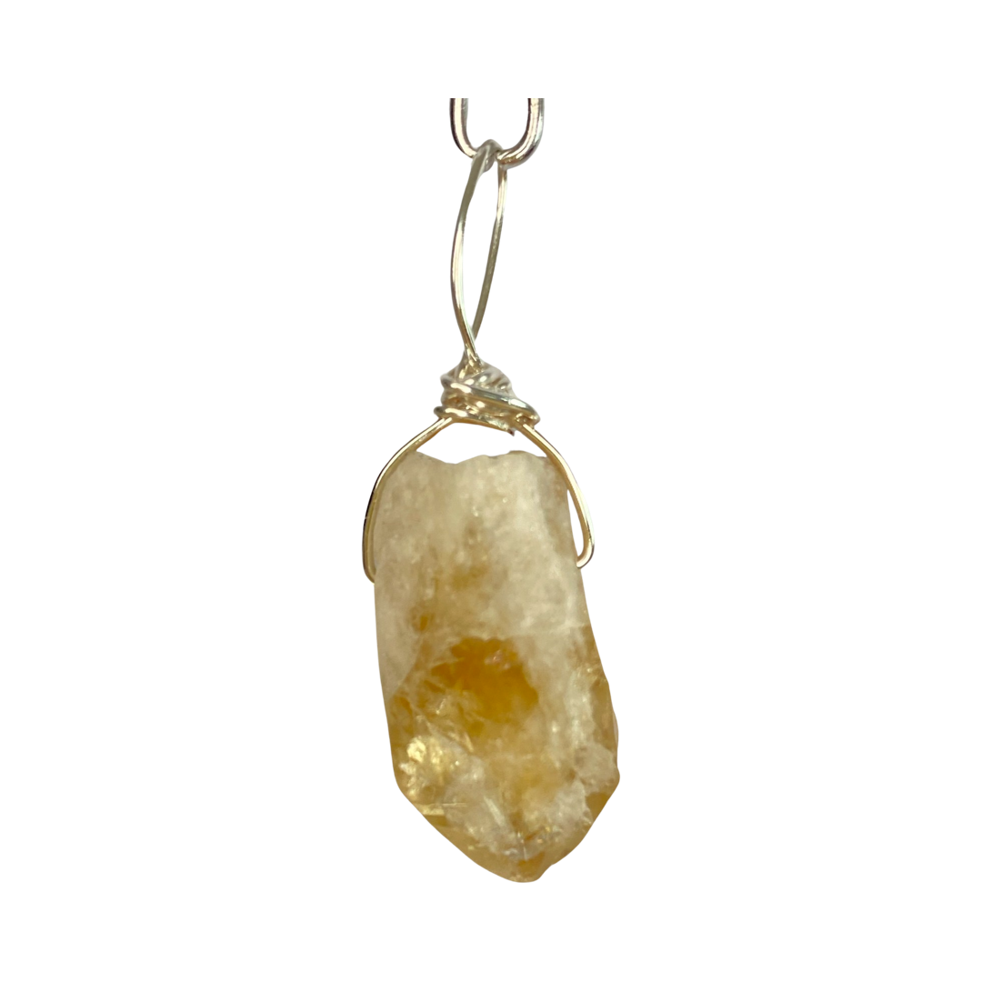 Citrine 16” Choker Necklace